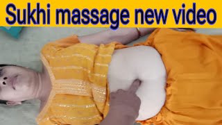 Sukhi massage new video dharan nabhi vlognew [upl. by Novehs612]