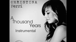 CHRISTINA PERRI  A THOUSAND YEARS INSTRUMENTAL [upl. by Adleme]