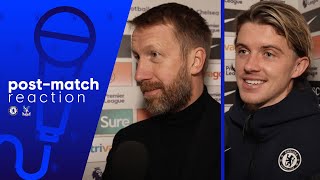 This can be a turning point  Graham Potter amp Conor Gallagher  Chelsea 10 Crystal Palace  EPL [upl. by Akemat]