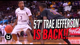 57quot Trae Jefferson SHIFTIN In COLLEGE Full Highlights [upl. by Mouldon]