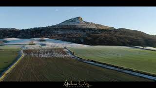 Roseberry Topping  Summer to Winter drone transition [upl. by Strong]