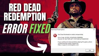 FIX RDR 1 PC ERROR Exited Unexpectedly ACCESS VIOLATION ERROR [upl. by Deering512]