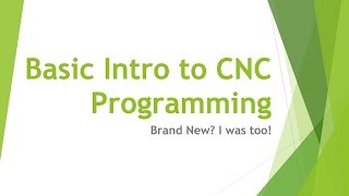 ⚙️⚡⚡ Basic Intro to CNC programming [upl. by Berner326]