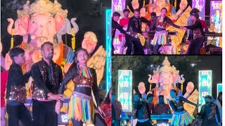 Dance performance  Kannada Song  Ganesha Festival  Bangalore  MNV [upl. by Onitsirc]