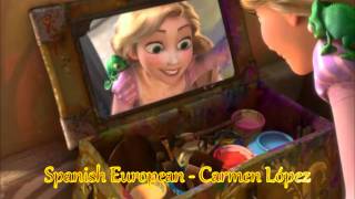 Tangled  When Will My Life Begins  Romance Multilanguage [upl. by Cire]