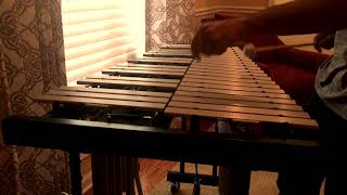 quotA Night In Tunisiaquot Improv Jazz Vibraphone Solo [upl. by Anneis575]