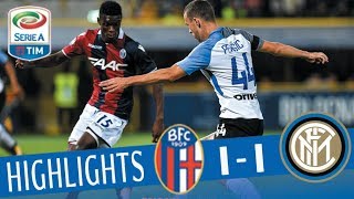 Bologna  Inter 11  Highlights  Giornata 5  Serie A TIM 201718 [upl. by Neilson264]