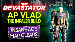 BEST DEVASTATOR BUILD  AP AOE IMPALE  NO EARTHQUAKE  Outriders Worldslayer Devastator Build Guide [upl. by Ellennej]