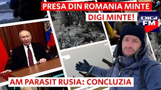 Părerea mea NECENZURATA despre OAMENII din RUSIA  AU PLECAT CU ADEVARAT mările companii [upl. by Arihsak66]