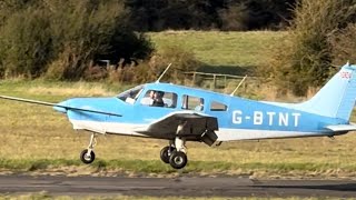 Elstree Aerodrome north London planespotting landing takeoff pilottraining elstree aviation [upl. by Helga]