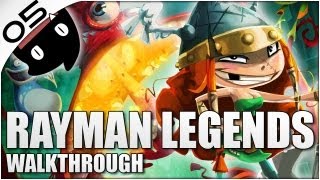 Rayman Legends 05 en Español Con Cris  ¡En el último segundo [upl. by Evars]