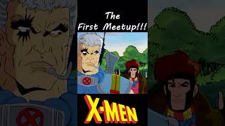 Marvel XMen 97  Gambit and Cables first meetup in Genosha shorts [upl. by Pussej631]