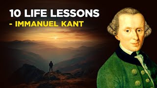 10 Life Lessons From Immanuel Kant Kantianism [upl. by Ecnerrat]