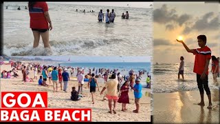 My Goa Vlog  Baga Beach Road  Situation Update  Goa Vlog  Nightlife [upl. by Ivetts]