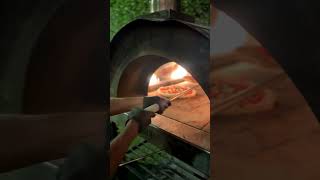 pizza Napolitana poolish dough hydration 70  تسويه بيتزا نابولى عجينه بولش ترطيب 70٪ [upl. by Mccourt400]