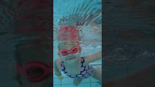 2 Year Old Swimming Underwater toddler underwater swimming parenting pool [upl. by Okiruy602]