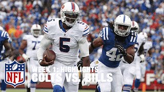 Colts vs Bills  Week 1 Highlights  NFL [upl. by Eiduj]