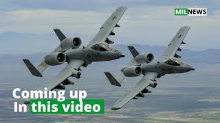 TERRIFYING A10 WARTHOG GUN IN ACTION [upl. by Aleit]