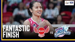 FANTASTIC FINISH between CREAMLINE vs PETRO GAZZ  2024 PVL ALLFILIPINO CONFERENCE [upl. by Aztin]