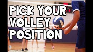 VOLLEYBALL POSITIONS EXPLAINED ⎮How to Choose Your Volleyball Position [upl. by Steffen867]