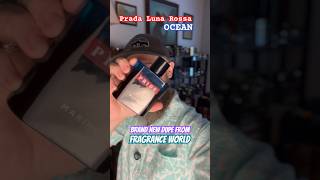 IRIS BLUE FRAGRANCE  Prada Luna Rossa Ocean Clone from Fragrance World PRIDE RED MOON MARINE [upl. by Petromilli575]