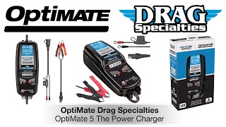 OptiMate Drag Specialties EN OptiMate 5 The Power Charger [upl. by Kabob]