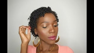 Shingling Natural 4C Hair  Curl Defining Technique [upl. by Odnala]