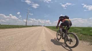 Unbound Gravel 2023 Bikery  204 miles in 200 seconds [upl. by Alva]