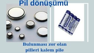 Bulunması zor pillere çözüm [upl. by Abramo172]