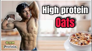 High protein oats recipe  beast life whey protein  easy and tasty recipe  piyush rohilla [upl. by Attennek]