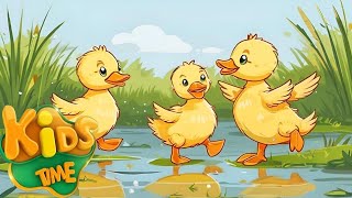 Ten Little Duckies  Nursery Rhymes amp Kids Songs [upl. by Jasen]