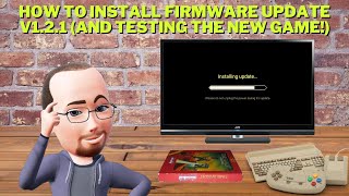 The A500 Mini  How To Install Firmware Update V121 And Testing The New Game [upl. by Acnaib]