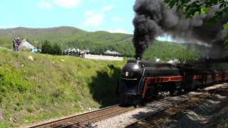 NampW 611 on Blue Ridge Grade [upl. by Amak122]