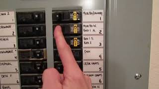 How To Identify and Reset a Tripped Circuit Breaker [upl. by Natalina]