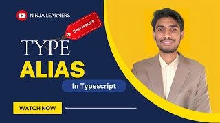 Type Alias in typescript  type aliases  Custom Types  Ninja learners [upl. by Japeth]