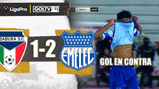 El BOMBILLO SUFRIO PERO GANÓ  Imbabura 12 Emelec  LigaPro 2024 [upl. by Rillings255]