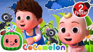 🐜 The Ants Go Marching 🐜  CoComelon  🔤 Moonbug Literacy 🔤 [upl. by Buroker]