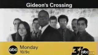 Gideons Crossing  ABC Promo  2001 [upl. by Egap]