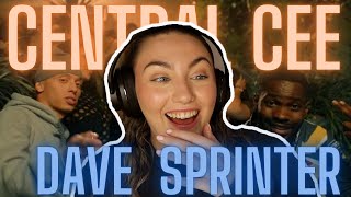 Central Cee x Dave  Sprinter Music Video REACTION [upl. by Giefer]