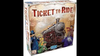 Ticket to Ride Board Game  A CrossCountry Train Adventure for Friends and Family [upl. by Geno284]