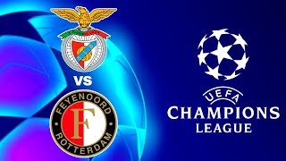 Benfica 13 Feyenoord en vivo Champions League [upl. by Dareen926]