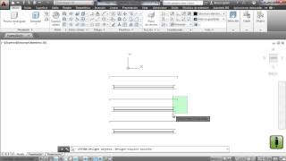 Ventana 2D 150x25 en AutoCAD 2014  Tutorial [upl. by Seafowl]