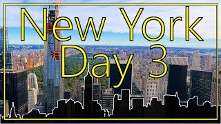 New York Day 3 Vlog  Central Park  Brooklyn Bridge  Grimaldis Pizza  Rockefeller [upl. by Ardnuhsed]