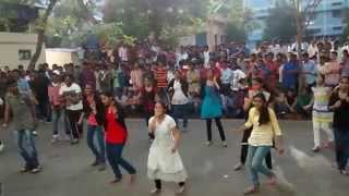 FlashMob by GPullaReddy Engg Clg guysfull videomust watch u will surely entertained [upl. by Gnik]