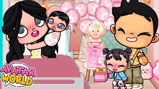 ¡¡EL NACIMIENTO DE MI NUEVA BEBE 👶 en AVATAR WORLD NALA💞 [upl. by Art174]