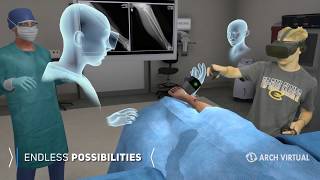 VR Medical Simulation and Training from Arch Virtual Developers of Acadicus [upl. by Ahsenik]