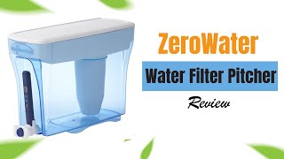 ZeroWater Water Filter Pitcher Unveiling the Secret to Clean Drinking Water  Review [upl. by Roderigo]