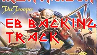 Iron Maiden  The Trooper Eb Backing Track [upl. by Teresa]