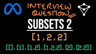 Subsets II  LeetCode 90  JavaScript [upl. by Ailgna960]