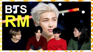 Koreans React To BTS RM Rap Legendary [upl. by Eiramanad]